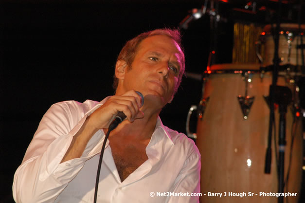 Michael Bolton - Air Jamaica Jazz & Blues Festival 2007 - The Art of Music -  Thursday, January 25th - 10th Anniversary - Air Jamaica Jazz & Blues Festival 2007 - The Art of Music - Tuesday, January 23 - Saturday, January 27, 2007, The Aqueduct on Rose Hall, Montego Bay, Jamaica - Negril Travel Guide, Negril Jamaica WI - http://www.negriltravelguide.com - info@negriltravelguide.com...!