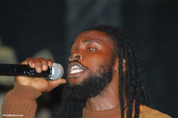 Reggae Superstar - Bush Man @ Bourbon Beach with Boddy Dread & Singing Honour - Presented by Our Music Promotions - Omar & Ama-Donna - Saturday, May 14, 2005 - Negril Travel Guide, Negril Jamaica WI - http://www.negriltravelguide.com - info@negriltravelguide.com...!