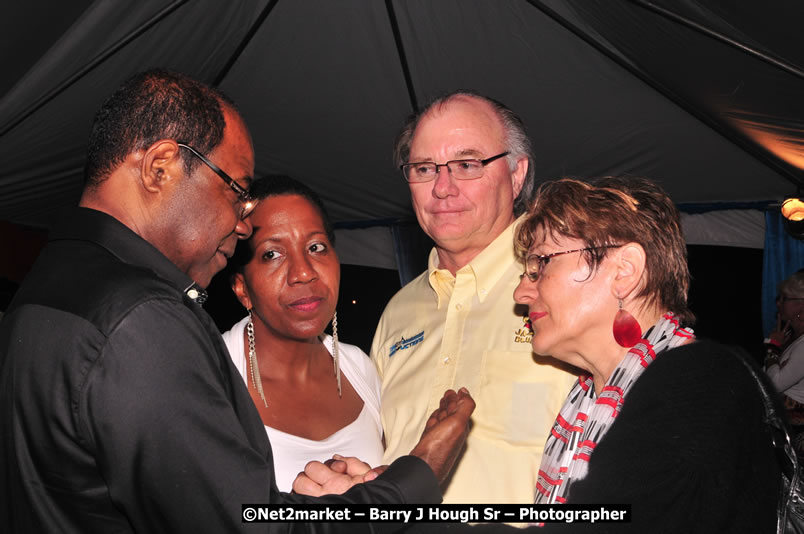 Minister of Tourism, Edmund Bartlett @ Jamaica Jazz and Blues Festival 2009 - Presented by Air Jamaica - Saturday, January 24, 2009 - Venue at the Aqueduct on Rose Hall Resort &amp; Country Club, Montego Bay, Jamaica - Thursday, January 22 - Saturday, January 24, 2009 - Photographs by Net2Market.com - Barry J. Hough Sr, Photographer/Photojournalist - Negril Travel Guide, Negril Jamaica WI - http://www.negriltravelguide.com - info@negriltravelguide.com...!