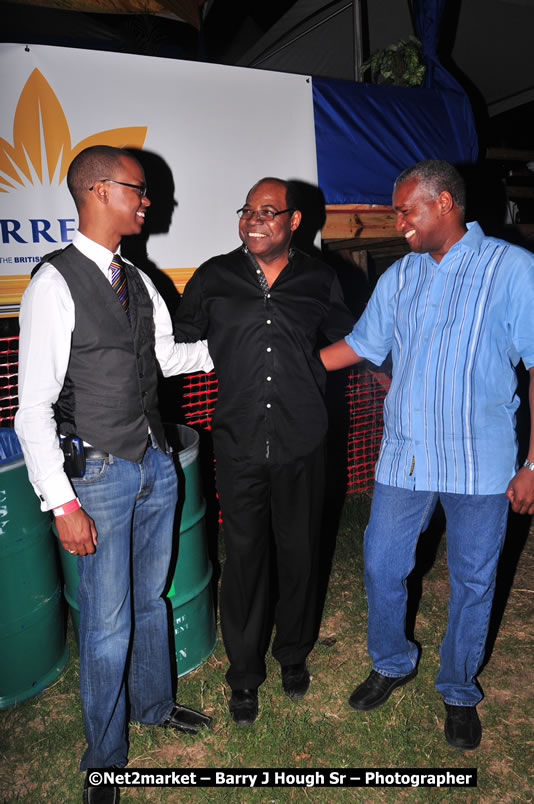 Minister of Tourism, Edmund Bartlett @ Jamaica Jazz and Blues Festival 2009 - Presented by Air Jamaica - Saturday, January 24, 2009 - Venue at the Aqueduct on Rose Hall Resort &amp; Country Club, Montego Bay, Jamaica - Thursday, January 22 - Saturday, January 24, 2009 - Photographs by Net2Market.com - Barry J. Hough Sr, Photographer/Photojournalist - Negril Travel Guide, Negril Jamaica WI - http://www.negriltravelguide.com - info@negriltravelguide.com...!