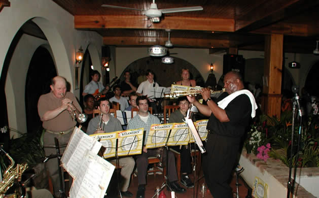 Negril Chamber of Commerce Dinner - Fund Raiser with the University of Pittsburgh Jazz Ensemble at the Charela Inn - Negril Travel Guide