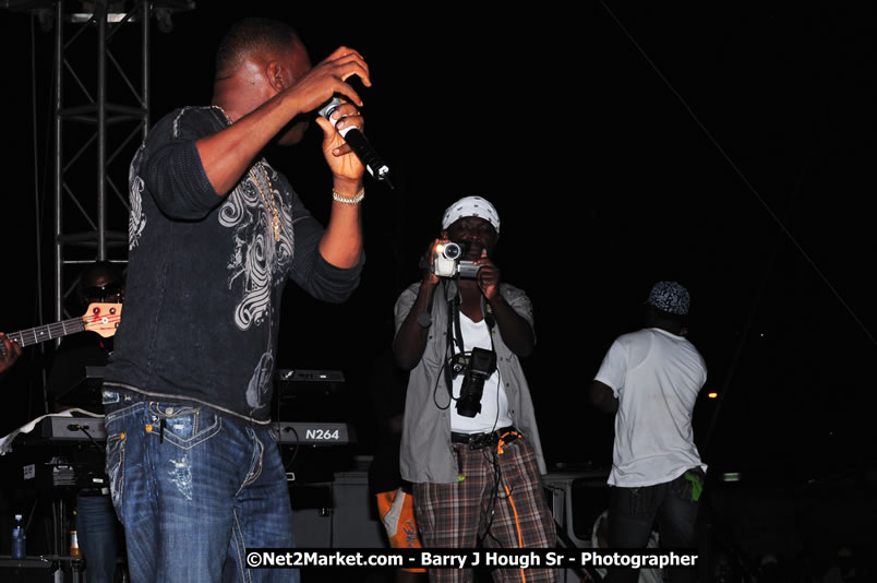 Lucea Cross the Harbour @ Lucea Car Park - All Day Event - Cross the Harbour Swim, Boat Rides, and Entertainment for the Family - Concert Featuring: Bushman, George Nooksl, Little Hero, Bushi One String, Dog Rice and many local Artists - Friday, August 1, 2008 - Lucea, Hanover Jamaica - Photographs by Net2Market.com - Barry J. Hough Sr. Photojournalist/Photograper - Photographs taken with a Nikon D300 - Negril Travel Guide, Negril Jamaica WI - http://www.negriltravelguide.com - info@negriltravelguide.com...!