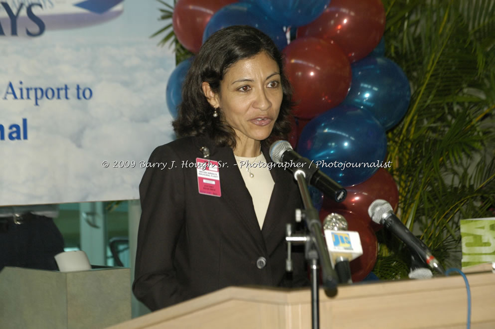  British Airways Inaugurates New Scheduled Service from London Gatwick Airport to Sangster International Airport, Montego Bay, Jamaica, Thursday, October 29, 2009 - Photographs by Barry J. Hough Sr. Photojournalist/Photograper - Photographs taken with a Nikon D70, D100, or D300 - Negril Travel Guide, Negril Jamaica WI - http://www.negriltravelguide.com - info@negriltravelguide.com...!