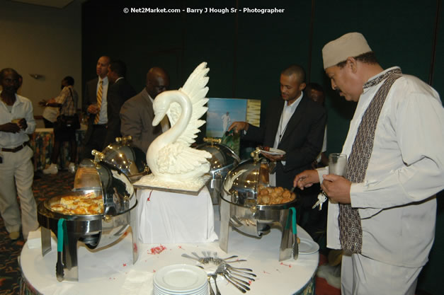 Red Cap Porters Awards - Minister of Tourism, Hon. Edmund Bartlett - Director of Tourism, Basil Smith - Friday, December 14, 2007 - Holiday Inn Sunspree, Montego Bay, Jamaica W.I. - Photographs by Net2Market.com - Barry J. Hough Sr, Photographer - Negril Travel Guide, Negril Jamaica WI - http://www.negriltravelguide.com - info@negriltravelguide.com...!