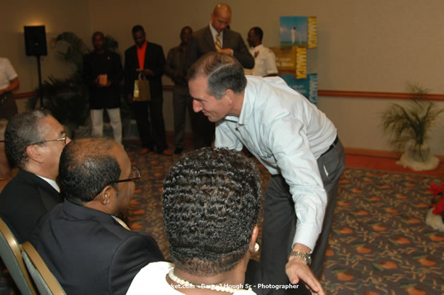 Red Cap Porters Awards - Minister of Tourism, Hon. Edmund Bartlett - Director of Tourism, Basil Smith - Friday, December 14, 2007 - Holiday Inn Sunspree, Montego Bay, Jamaica W.I. - Photographs by Net2Market.com - Barry J. Hough Sr, Photographer - Negril Travel Guide, Negril Jamaica WI - http://www.negriltravelguide.com - info@negriltravelguide.com...!