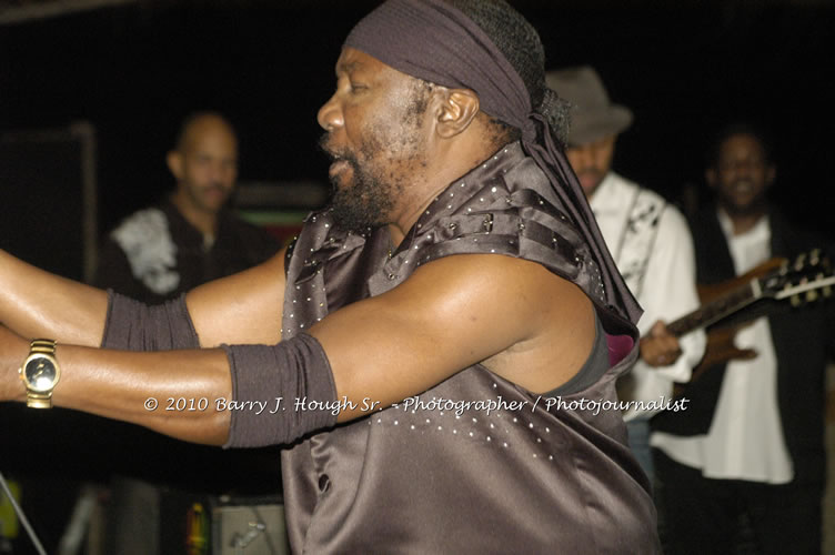 Toots and the Maytals - Grammy Award Winner @ Negril Fest - Presented by Money Cologne Promotions - Special Guest Star Jamaica Michael Jackson, Stama, Adeebe - Backed by Hurricane Band, MC Rev. BB on January 6, 2010 @ Roots Bamboo, Norman Manley Boulevard, Negril, Westmoreland, Jamaica W.I. - Photographs by Net2Market.com - Barry J. Hough Sr, Photographer/Photojournalist - The Negril Travel Guide - Negril's and Jamaica's Number One Concert Photography Web Site with over 40,000 Jamaican Concert photographs Published -  Negril Travel Guide, Negril Jamaica WI - http://www.negriltravelguide.com - info@negriltravelguide.com...!